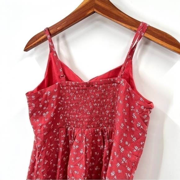 GAP Girls Red-ish Pink Adjustable Spaghetti Strap Lightweight Dress Size 18-20 - Picture 5 of 9